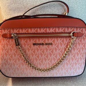 Michael Kors Orange Ombré Purse